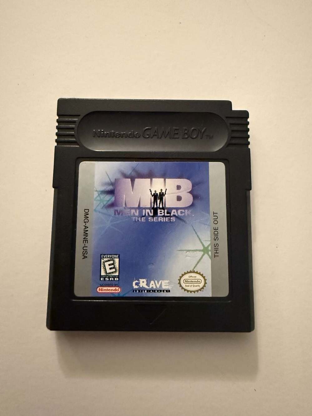 Nintendo Men in Black The Series Game Boy Color Cartridge
